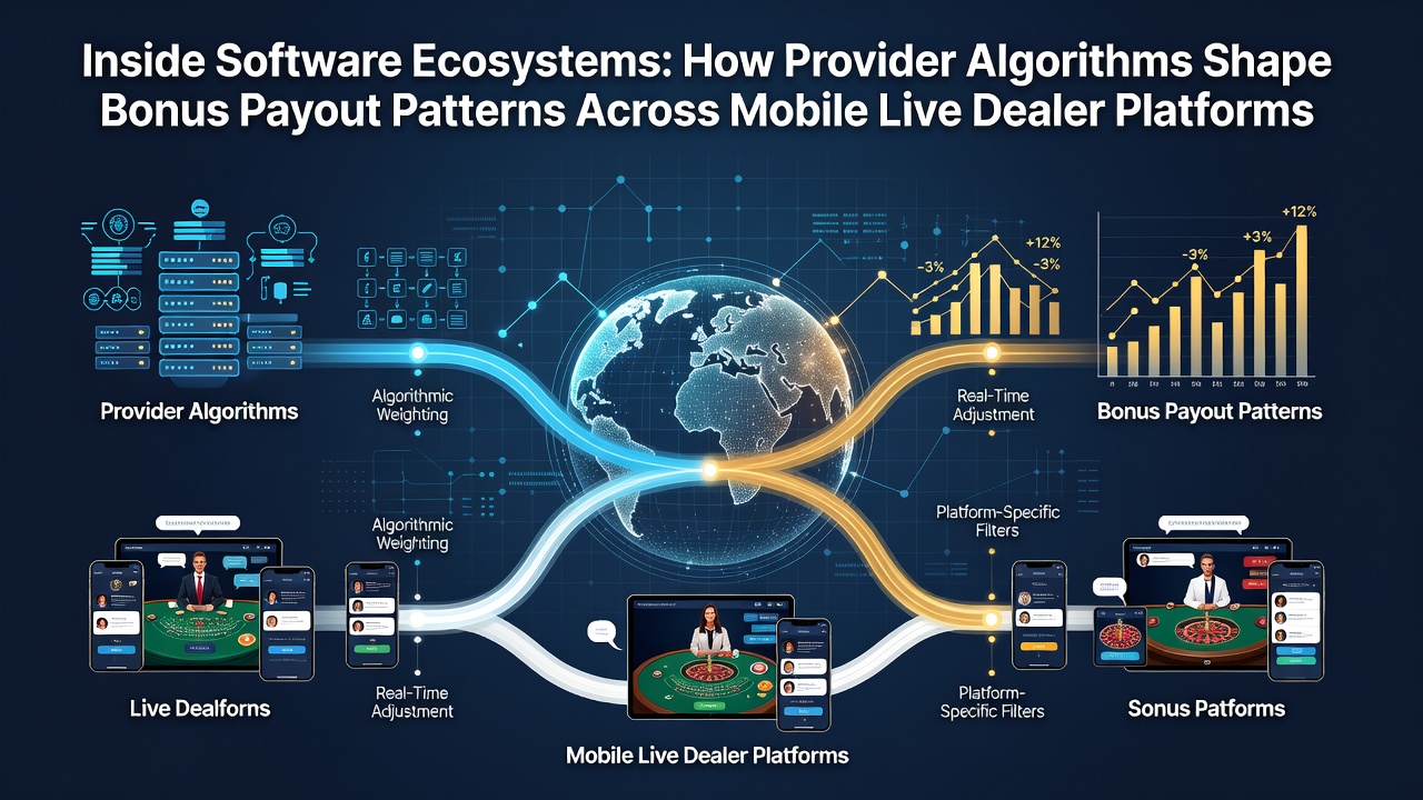 Mobile live dealer platform interface showing real-time bonus calculations on a smartphone screen