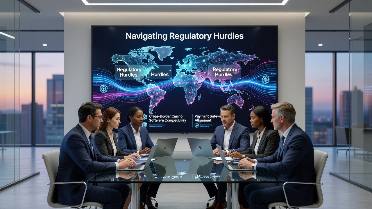 Payment gateway integration flowchart with regulatory checkpoints across regions