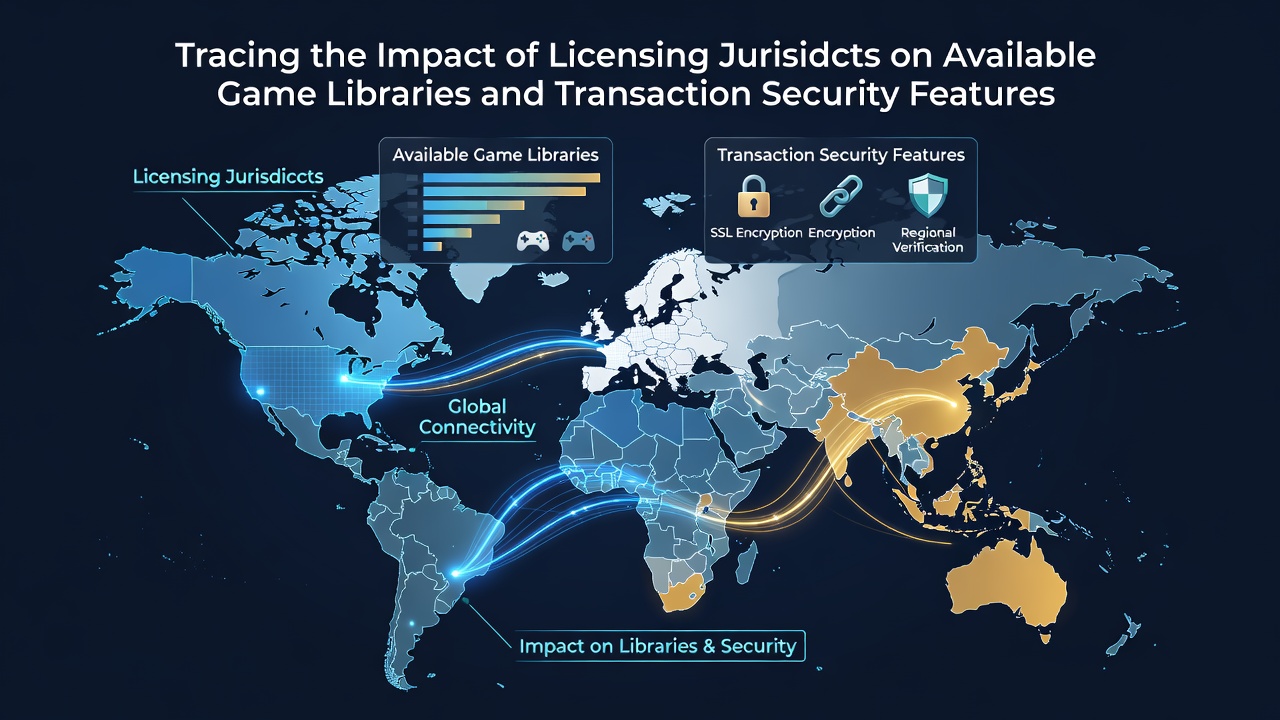 Overview of licensing jurisdictions impacting game selections and payment security in online gaming platforms